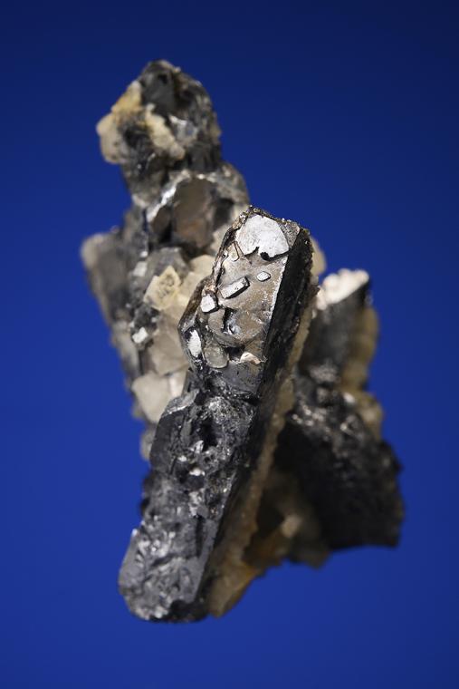 GALENA (SPINEL law twin) with DOLOMITE