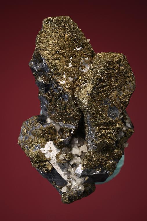 GALENA (SPINEL law twin) with DOLOMITE