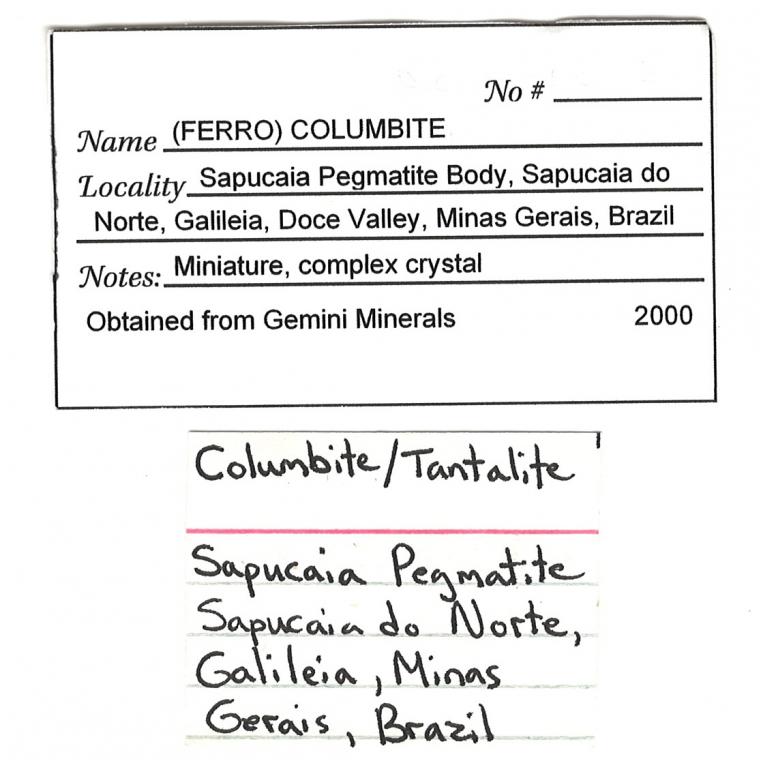 COLUMBITE-(Fe)