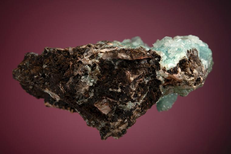 SMITHSONITE with CALCITE and BARITE
