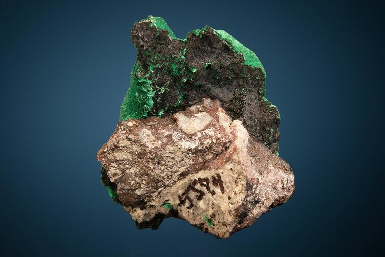 MALACHITE after AZURITE