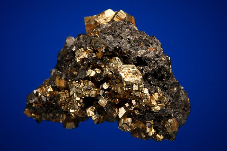 PYRITE on SPHALERITE