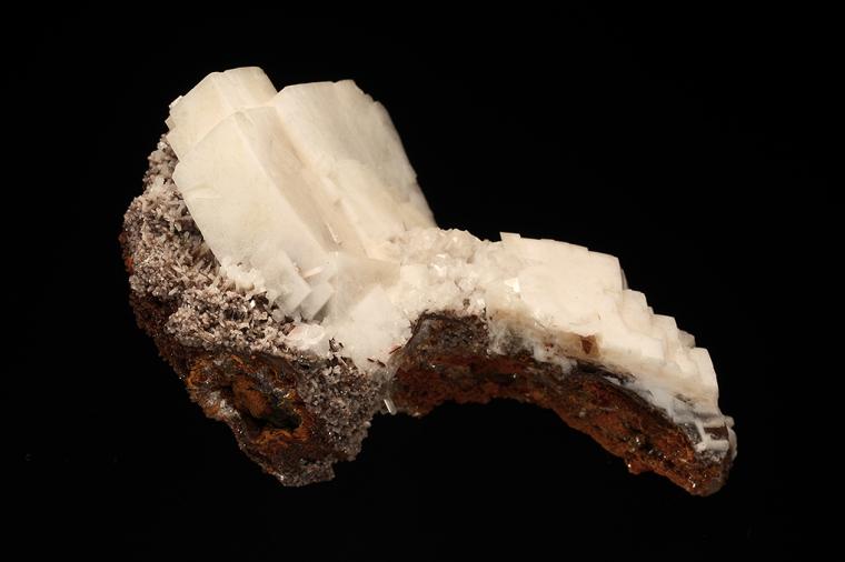 CALCITE with HEMIMORPHITE