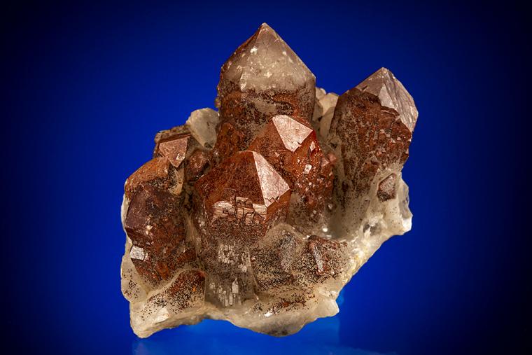 QUARTZ with HEMATITE inclusions