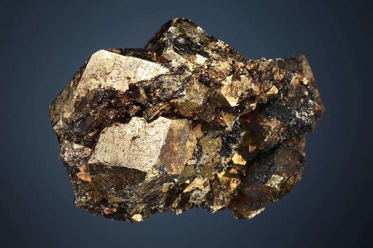 PYRITE with COVELLITE