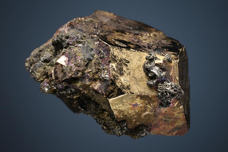 PYRITE with CHALCOCITE (?)