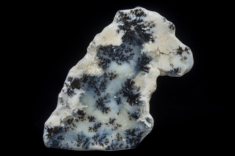 QUARTZ var. Plume Agate