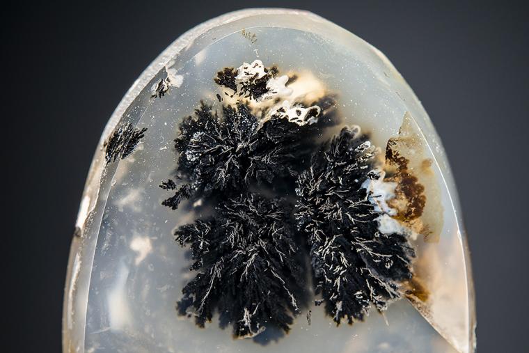 QUARTZ var. Plume Agate