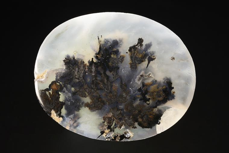 QUARTZ var. Plume Agate