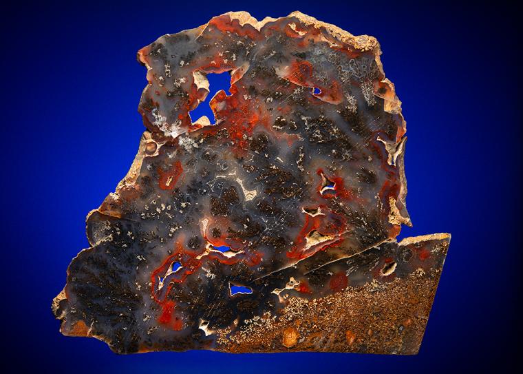QUARTZ var. Plume Agate