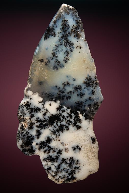 QUARTZ var. Plume Agate