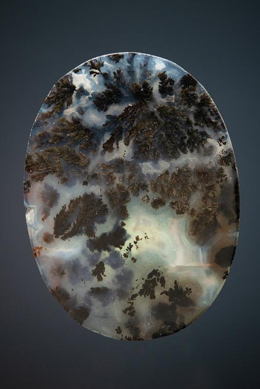 QUARTZ var. Plume Agate