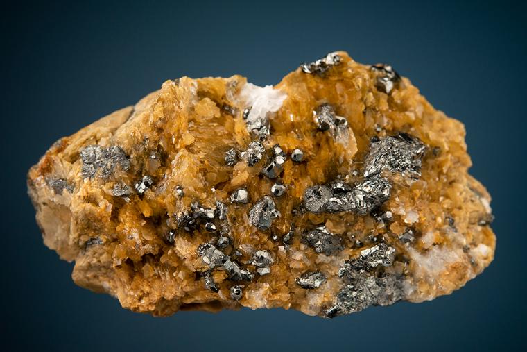 TETRAHEDRITE on SIDERITE