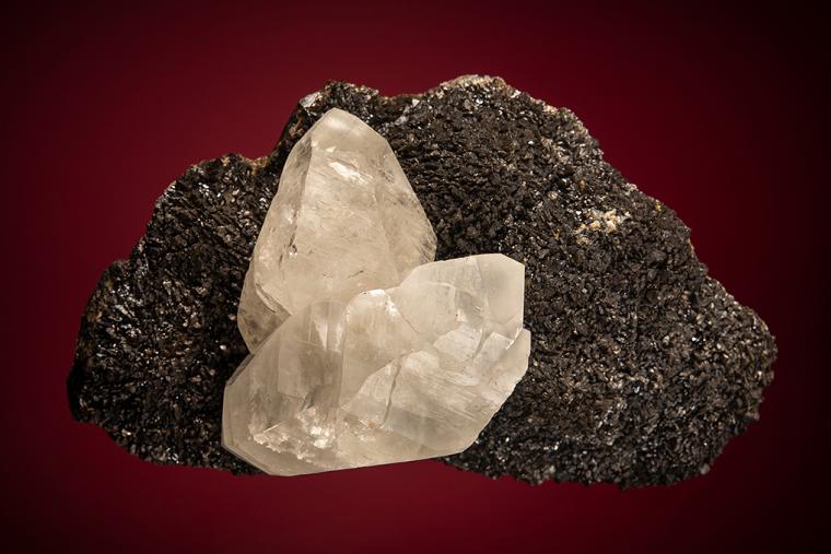 CALCITE on SPHALERITE