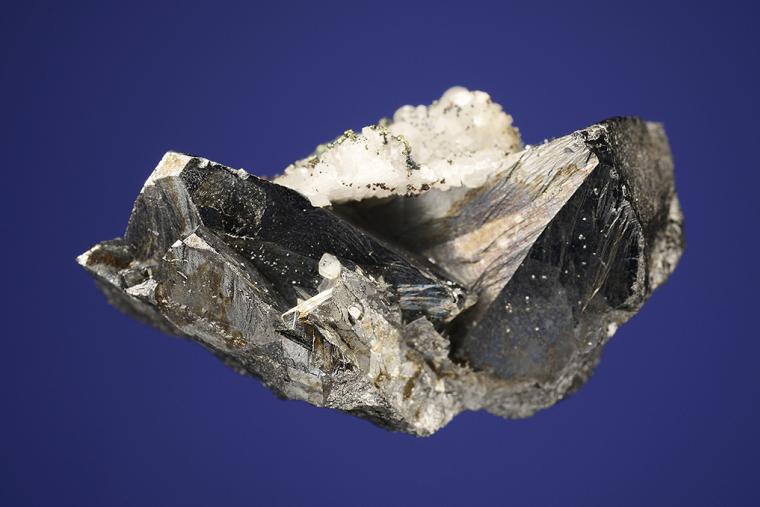 TETRAHEDRITE with CALCITE and CHALCOPYRITE