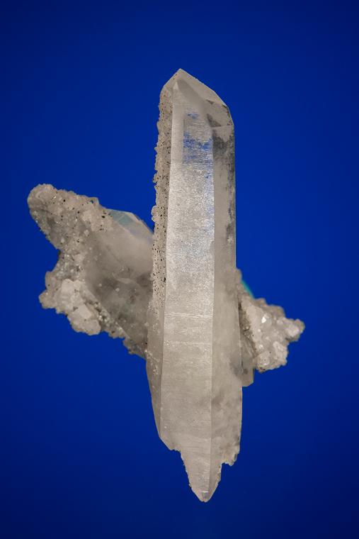 QUARTZ with CHALCOPYRITE, CALCITE and DOLOMITE