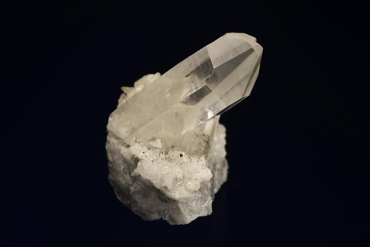 QUARTZ with CHALCOPYRITE, CALCITE and DOLOMITE