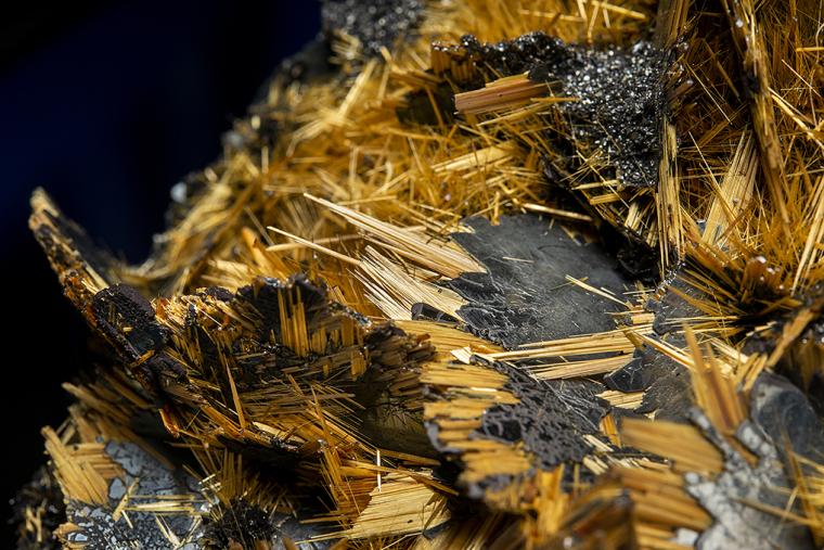 HEMATITE with RUTILE