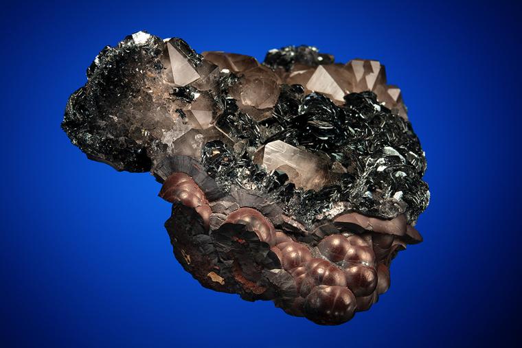 HEMATITE with QUARTZ