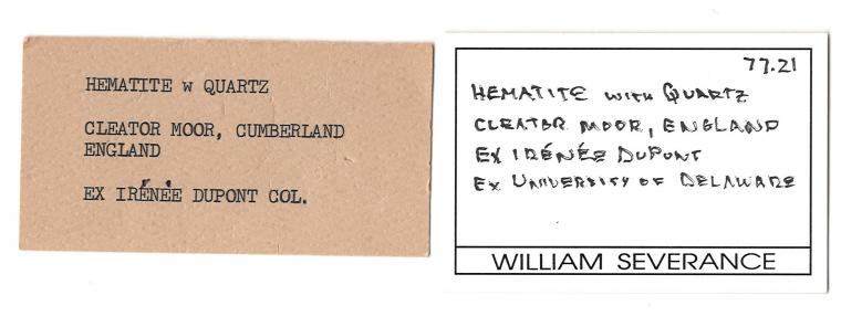 HEMATITE with QUARTZ