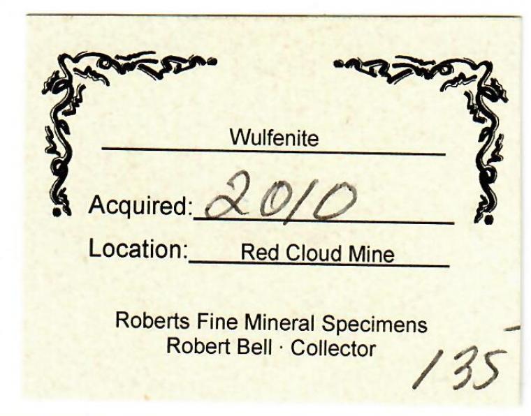 WULFENITE