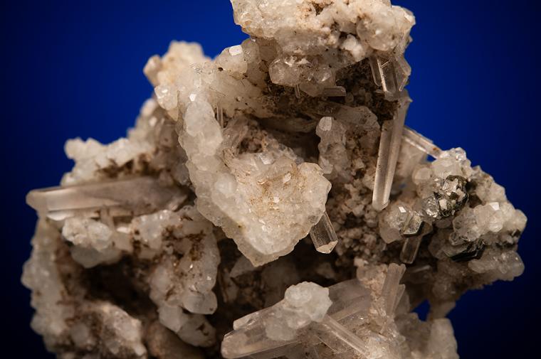 PHENAKITE after BERYL (?) with QUARTZ