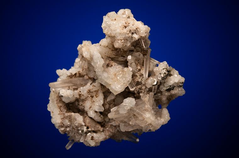 PHENAKITE after BERYL (?) with QUARTZ