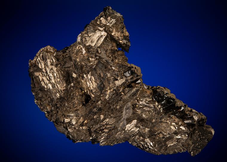 CASSITERITE and FLUORAPATITE on ARSENOPYRITE