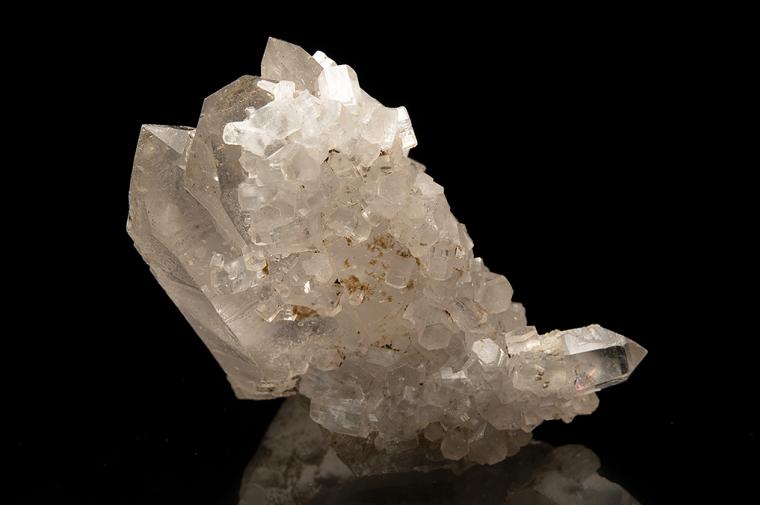 FLUORAPATITE on QUARTZ