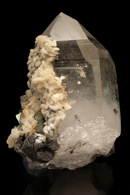 QUARTZ with ARSENOPYRITE and DOLOMITE