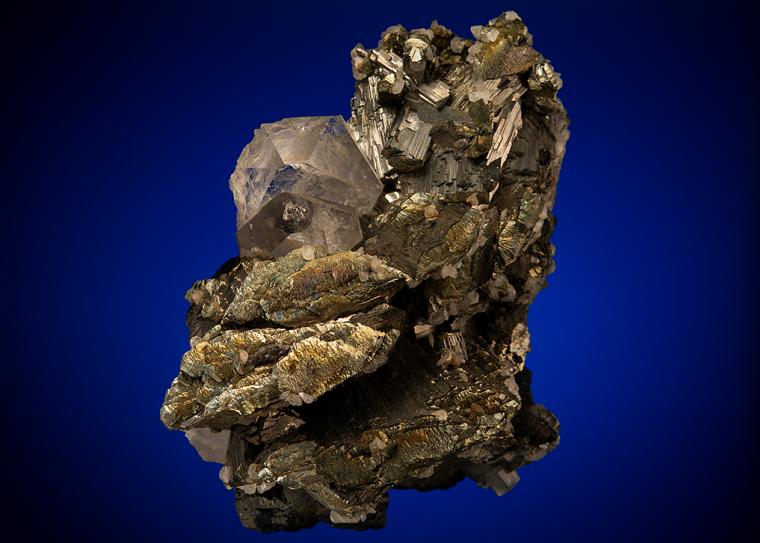 ARSENOPYRITE with STANNITE and QUARTZ