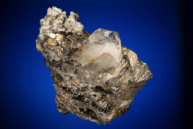 ARSENOPYRITE with STANNITE and QUARTZ