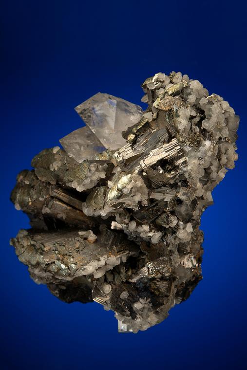 ARSENOPYRITE with STANNITE and QUARTZ