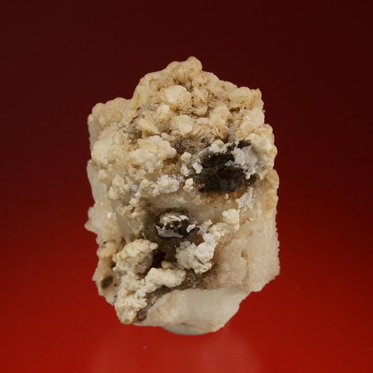 QUARTZ on HEMIMORPHITE