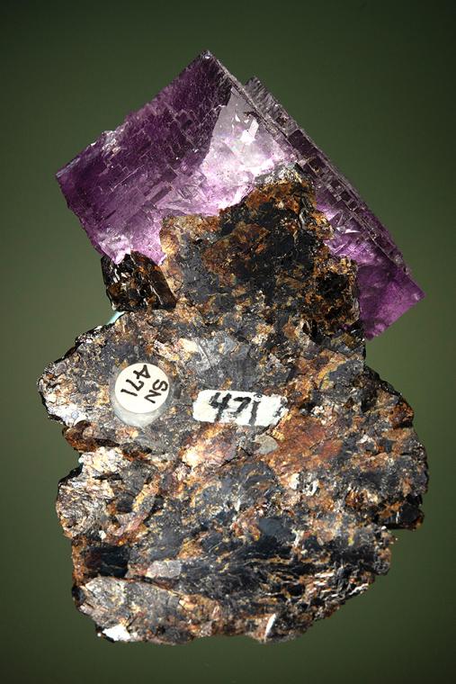 FLUORITE with SPHALERITE