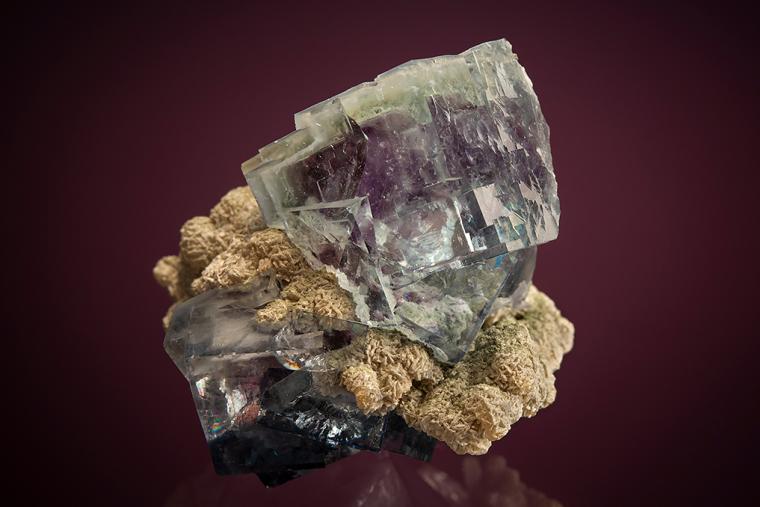 FLUORITE with MICA
