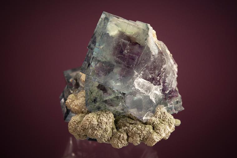 FLUORITE with MICA