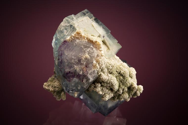 FLUORITE with MICA