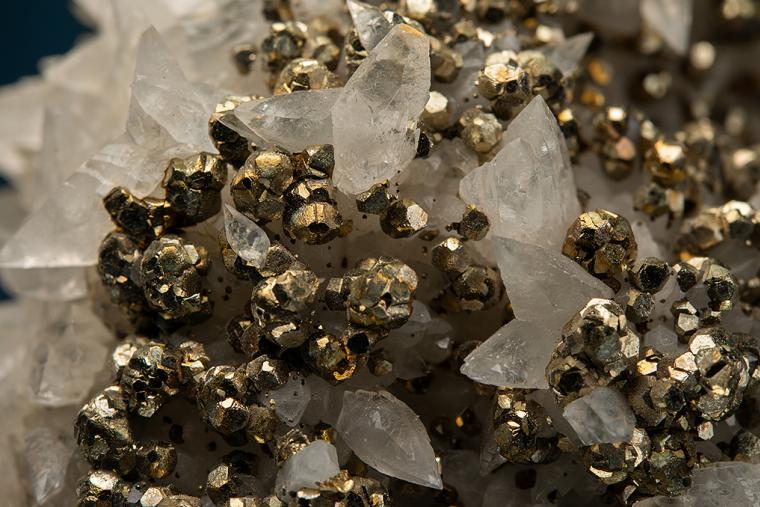 PYRITE with CALCITE