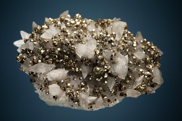 PYRITE with CALCITE
