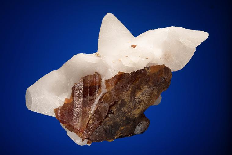 CALCITE on SPHALERITE