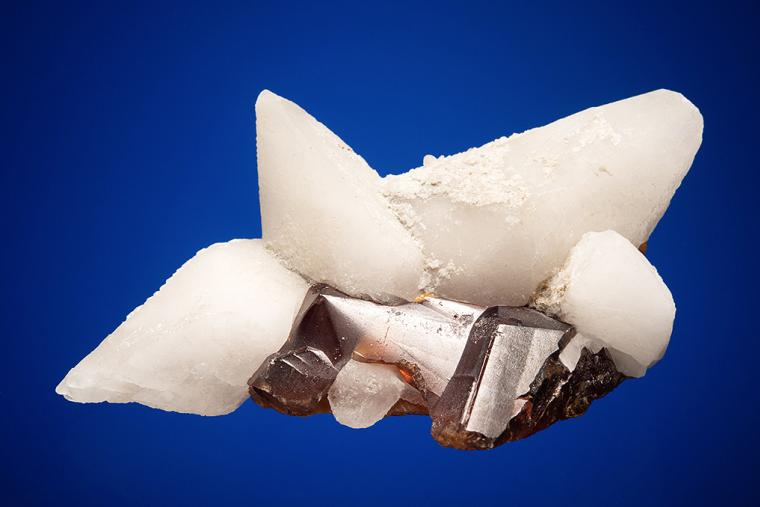 CALCITE on SPHALERITE