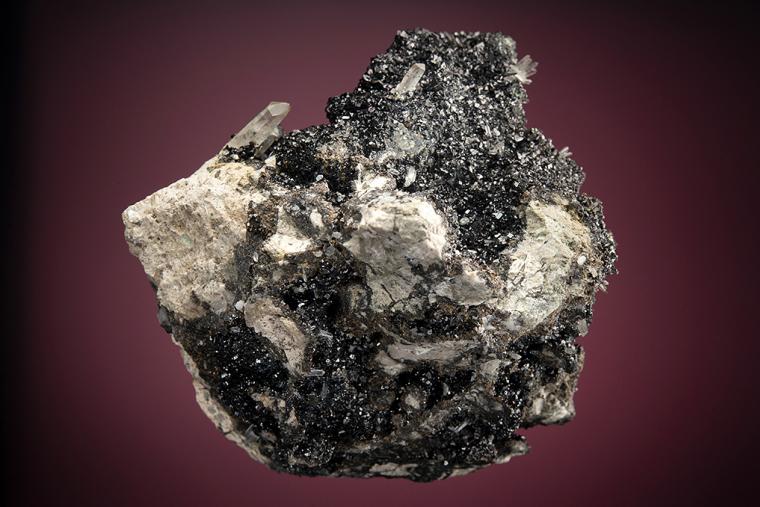 CASSITERITE with QUARTZ