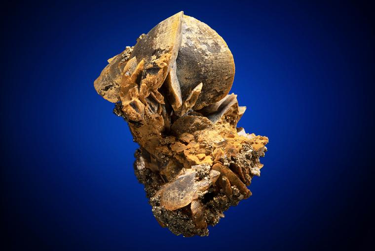 SIDERITE with PYRITE