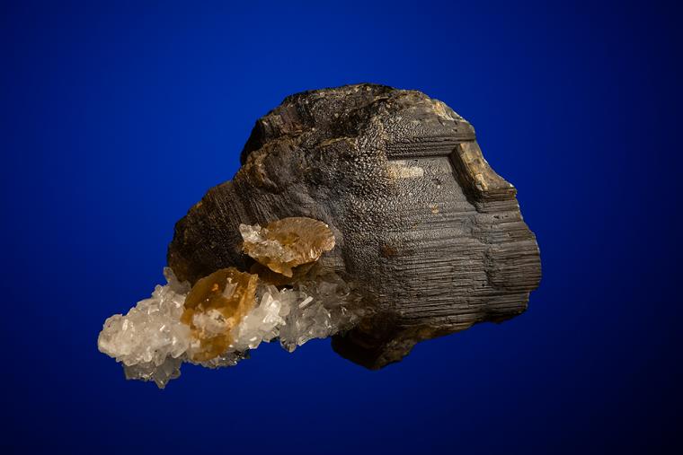 SIDERITE on QUARTZ