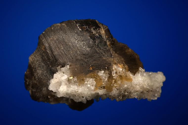 SIDERITE on QUARTZ