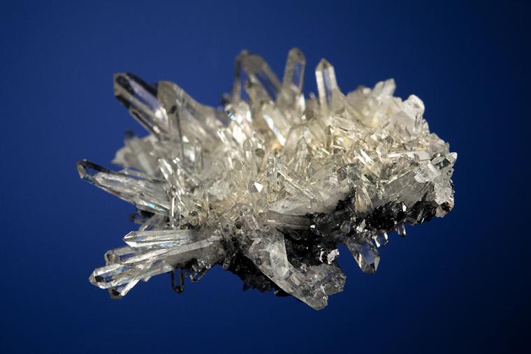 QUARTZ on CASSITERITE