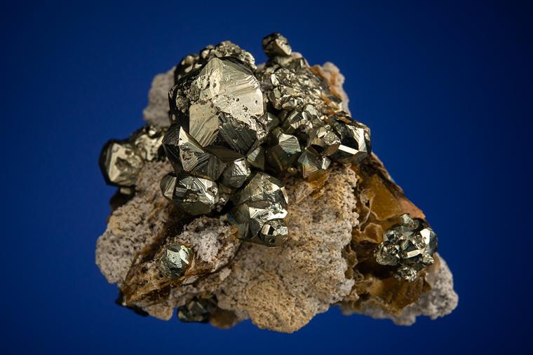 PYRITE with SIDERITE