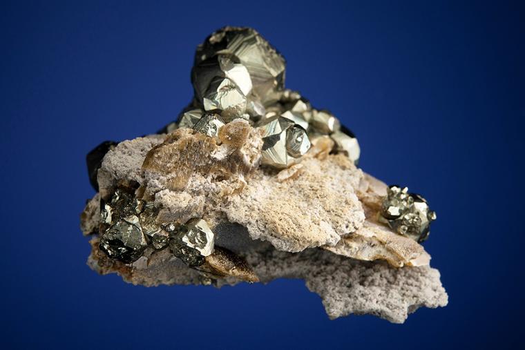PYRITE with SIDERITE