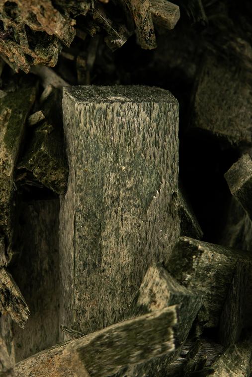 ACTINOLITE after DIOPSIDE 